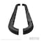 Westin Automotive 18-C WRANGLER JL UNLIMITED 4DR TEXTURED BLACK E-SERIES 3 NERF STEP BARS 23-4065 - alternate 6